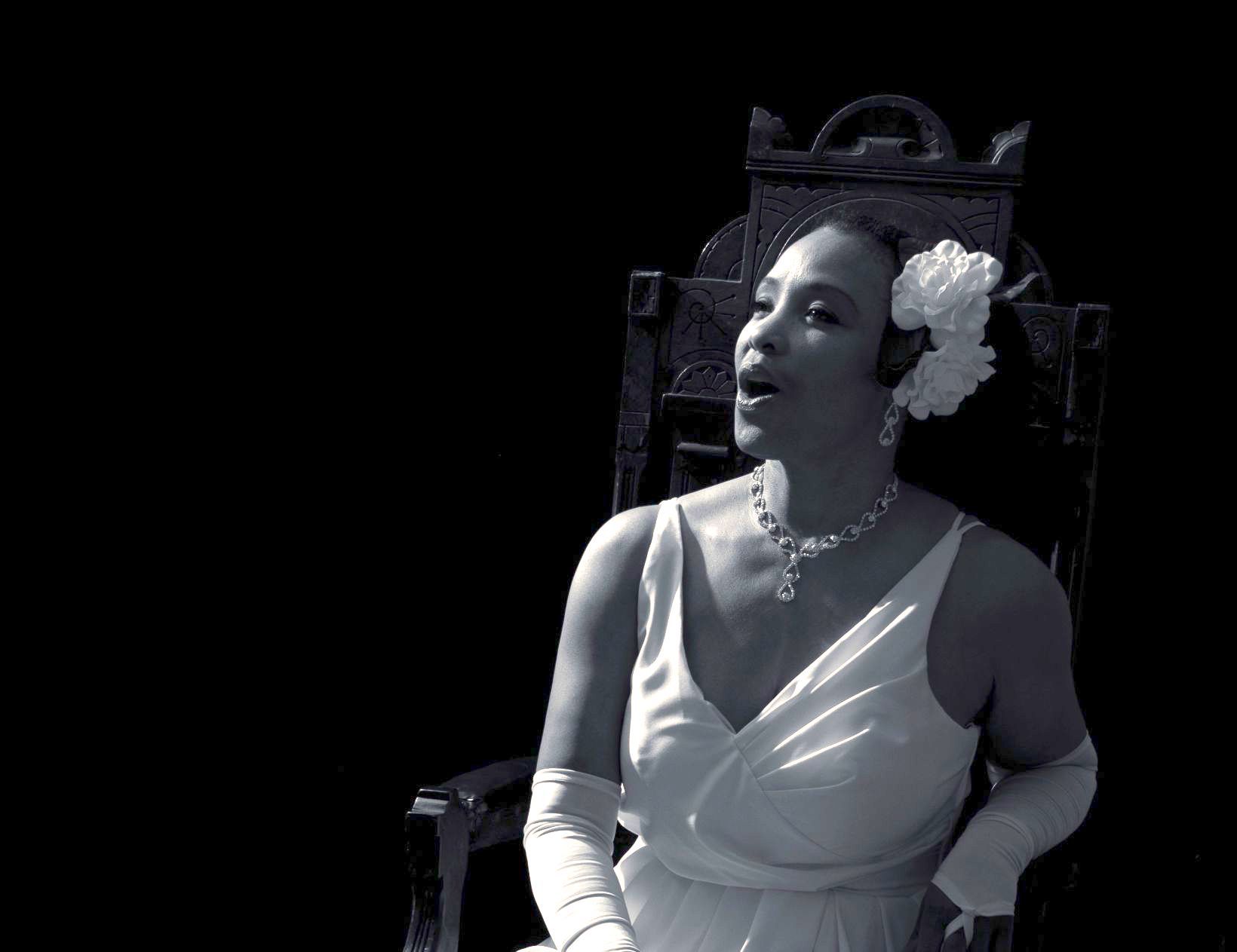 Monica Cantrell as Billie Holiday